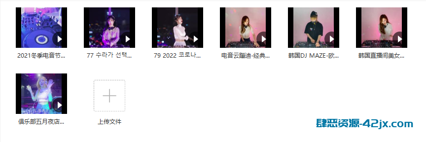 美女打碟视频+200多首DJ打包 其他教程-第1张
